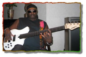 Alvin Ewen, bassist for Steel Pulse, one of the best reggae acts to come out of England, plays a Farnell EXP-5